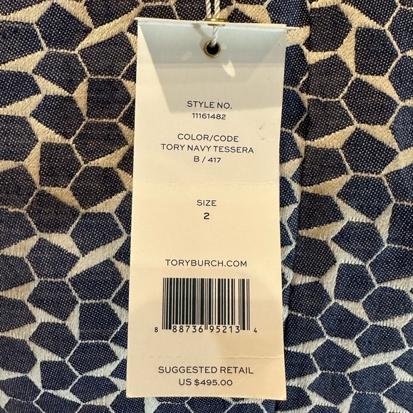 NWT- Tory Burch Cut Out Dress, Size 2 - Picture 5 of 5